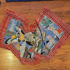Cynthia Maccollumm Vintage NYC Scarf Flawed
